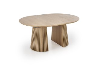 FARGO stół rozkładany, blat - naturalny, nogi - naturalny