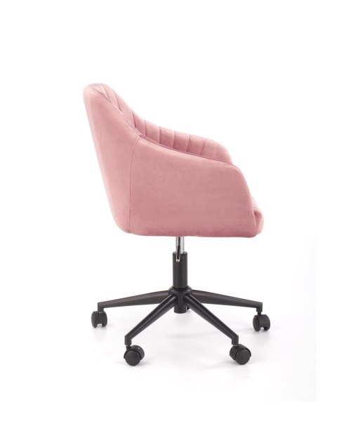 FRESCO fotel młodzieżowy różowy velvet FRESCO fotel młodzieżowy różowy velvet
