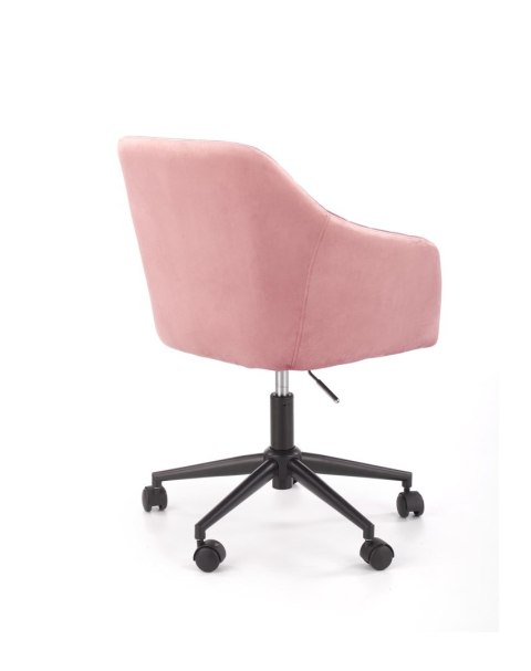 FRESCO fotel młodzieżowy różowy velvet FRESCO fotel młodzieżowy różowy velvet