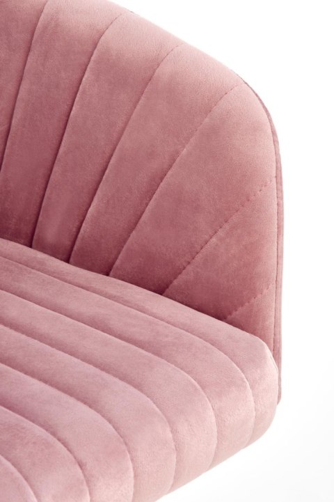 FRESCO fotel młodzieżowy różowy velvet FRESCO fotel młodzieżowy różowy velvet