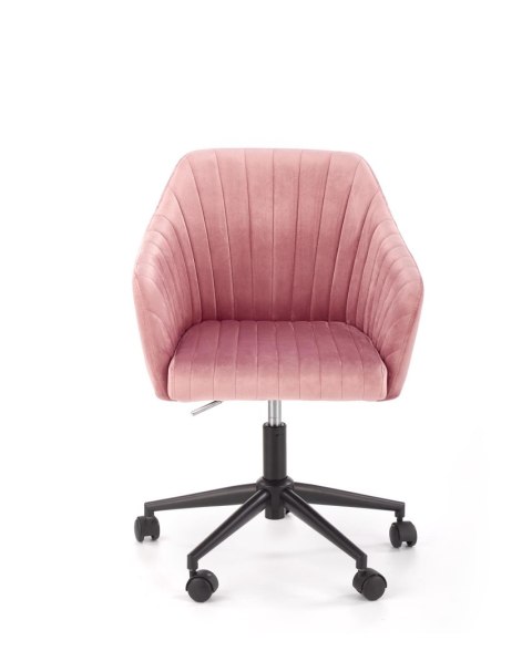 FRESCO fotel młodzieżowy różowy velvet FRESCO fotel młodzieżowy różowy velvet
