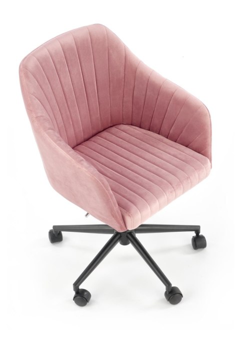 FRESCO fotel młodzieżowy różowy velvet FRESCO fotel młodzieżowy różowy velvet