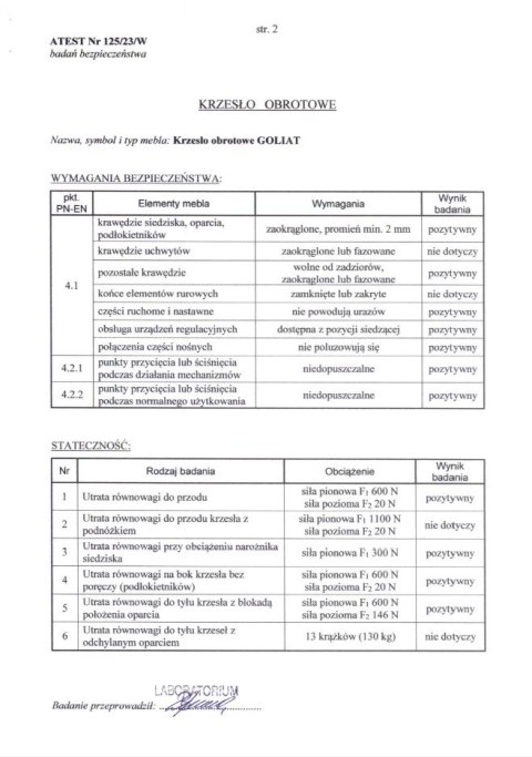 GOLIAT fotel gabinetowy czarny GOLIAT fotel gabinetowy czarny