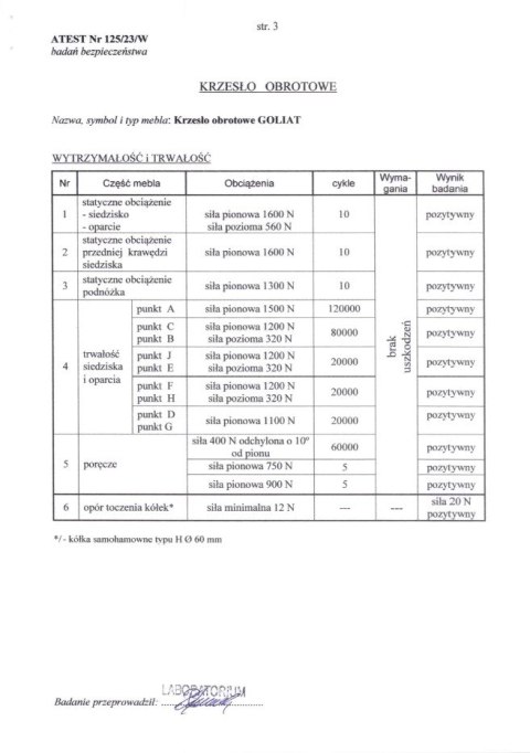 GOLIAT fotel gabinetowy czarny GOLIAT fotel gabinetowy czarny