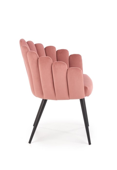 K410 krzesło różowy velvet K410 krzesło różowy velvet