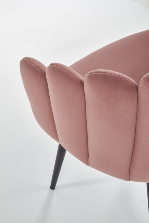 K410 krzesło różowy velvet K410 krzesło różowy velvet