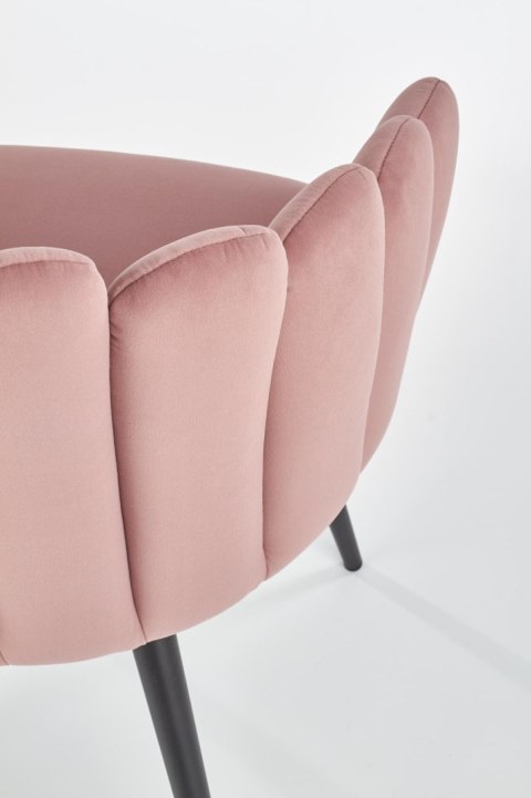 K410 krzesło różowy velvet K410 krzesło różowy velvet