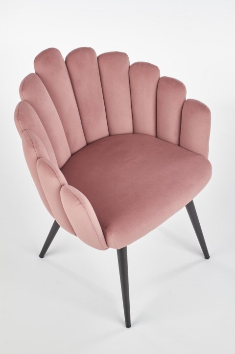 K410 krzesło różowy velvet K410 krzesło różowy velvet