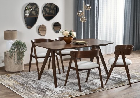 MIGUEL stół drewniany 160 cm orzechowy