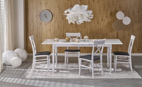NELSON stół rozkładany, biały NELSON stół rozkładany, biały