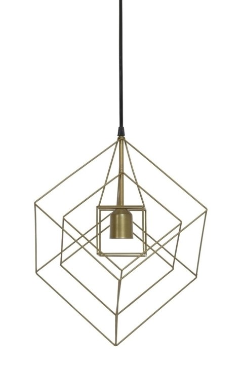 Lampa wisząca Kubinka 25x25x27 antyczny brąz Lampa wisząca Kubinka 25x25x27 antyczny brąz
