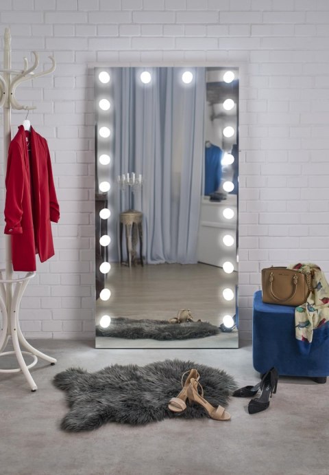 PEARL lustro stojące z oświetleniem LED