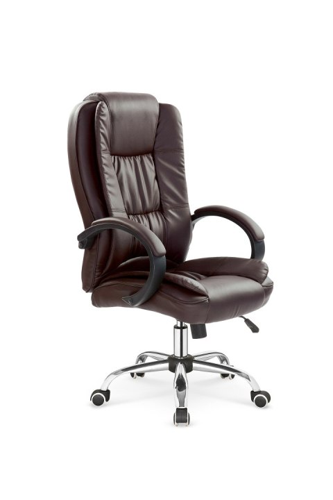 RELAX fotel gabinetowy ciemny brąz RELAX fotel gabinetowy ciemny brąz
