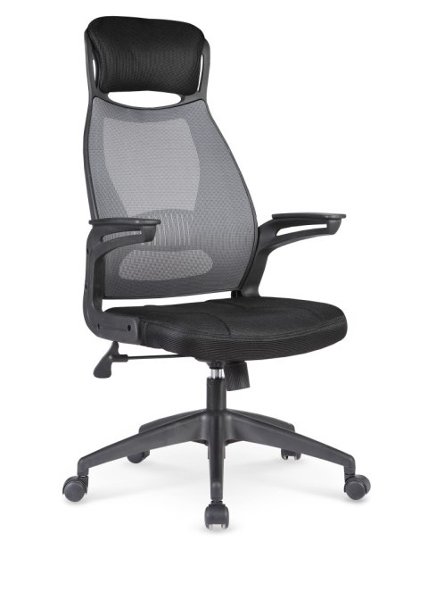 SOLARIS fotel pracowniczy czarno-popielaty SOLARIS fotel pracowniczy czarno-popielaty