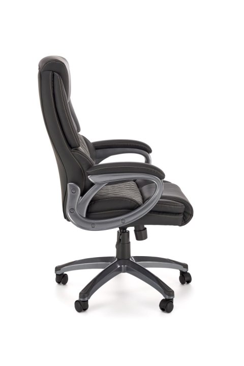 STEVEN fotel gabinetowy czarny / popielaty STEVEN fotel gabinetowy czarny / popielaty