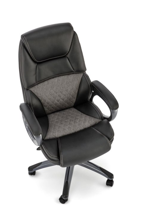 STEVEN fotel gabinetowy czarny / popielaty STEVEN fotel gabinetowy czarny / popielaty