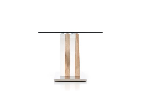 VILMER stół dąb sonoma / biały