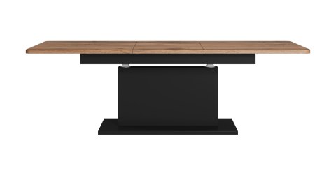 BUSETTI ława blat: dąb wotan, nogi: czarny mat