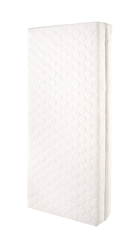 PIZA materac piankowy składany, wymiary: 200x90x18 cm - 200x180x9 cm po rozłożeniu, jasny ecru