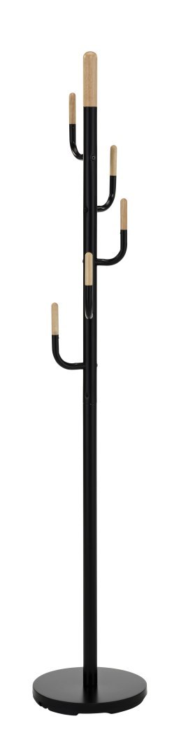 W62 wieszak czarny / naturalny