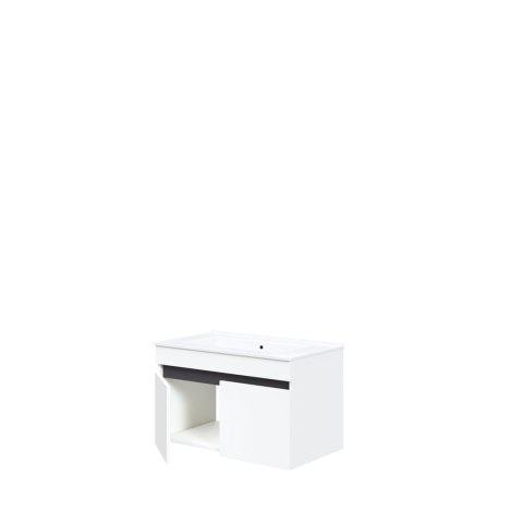 FIGARO Szafka pod umywalkę 80/2D biały FIGARO Szafka pod umywalkę 80/2D biały