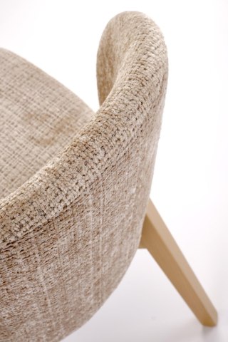 BASSO krzesło dąb naturalny / tap: CREMONA 14 (beżowy)