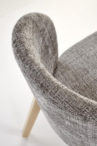 BASSO krzesło dąb naturalny / tap: CREMONA 96 (popiel)