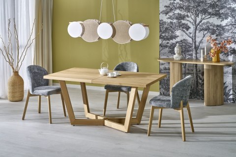 MASSIVE 3 stół rozkładany 160-250x90x77 cm dąb naturalny/dąb naturalny MASSIVE 3 stół rozkładany 160-250x90x77 cm dąb naturalny/dąb naturalny