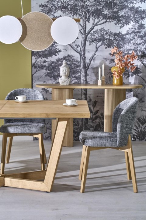 MASSIVE 3 stół rozkładany 160-250x90x77 cm dąb naturalny/dąb naturalny MASSIVE 3 stół rozkładany 160-250x90x77 cm dąb naturalny/dąb naturalny