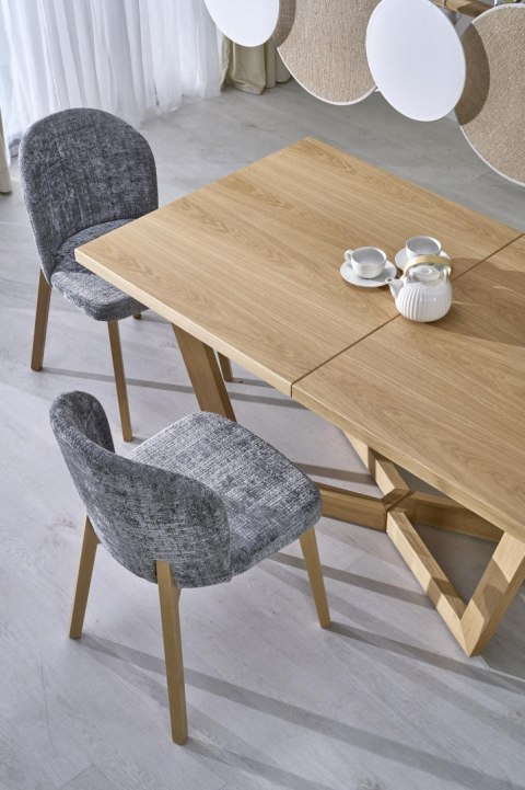 MASSIVE 3 stół rozkładany 160-250x90x77 cm dąb naturalny/dąb naturalny MASSIVE 3 stół rozkładany 160-250x90x77 cm dąb naturalny/dąb naturalny