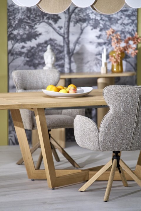 MASSIVE 3 stół rozkładany 160-250x90x77 cm dąb naturalny/dąb naturalny MASSIVE 3 stół rozkładany 160-250x90x77 cm dąb naturalny/dąb naturalny
