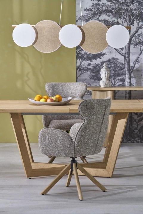 MASSIVE 3 stół rozkładany 160-250x90x77 cm dąb naturalny/dąb naturalny MASSIVE 3 stół rozkładany 160-250x90x77 cm dąb naturalny/dąb naturalny
