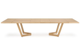 MASSIVE 3 stół rozkładany 160-250x90x77 cm dąb naturalny/dąb naturalny
