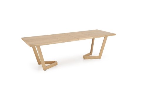 MASSIVE 3 stół rozkładany 160-250x90x77 cm dąb naturalny/dąb naturalny MASSIVE 3 stół rozkładany 160-250x90x77 cm dąb naturalny/dąb naturalny