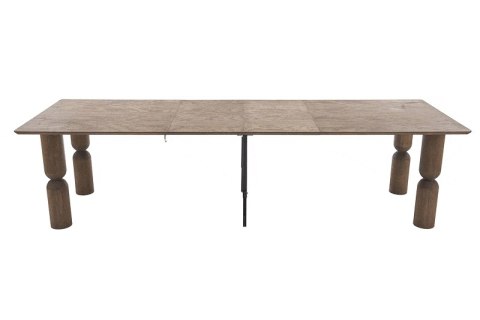 MELTON stół rozkładany 200-300x101x76 cm jasny orzech