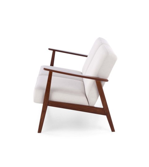 MILANO 2S sofa - jasny beżowy tap. Castel 04