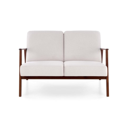 MILANO 2S sofa - jasny beżowy tap. Castel 04