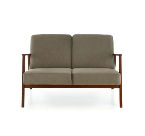 MILANO 2S sofa - oliwkowy tap. Castel 39