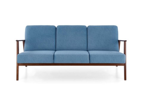 MILANO 3S sofa - niebieski tap. Castel 74