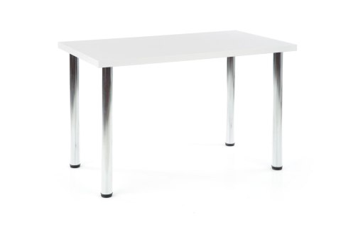 MODEX 120 stół kolor blat - biały, nogi - chrom MODEX 120 stół kolor blat - biały, nogi - chrom