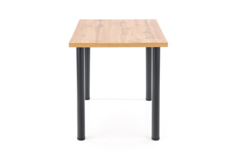 MODEX 2 120 stół kolor blat - dąb wotan, nogi - czarny MODEX 2 120 stół kolor blat - dąb wotan, nogi - czarny