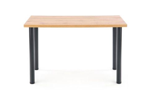 MODEX 2 120 stół kolor blat - dąb wotan, nogi - czarny MODEX 2 120 stół kolor blat - dąb wotan, nogi - czarny