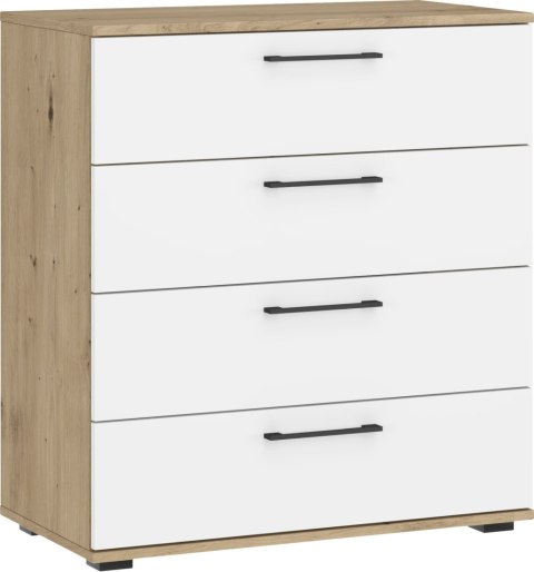 FLEX system szaf modułowych - KOMODA KM-1 dąb artisan/biały (1P=1SZT) FLEX system szaf modułowych - KOMODA KM-1 dąb artisan/biały (1P=1SZT)
