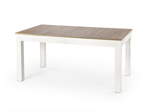 SEWERYN 160/300 cm stół kolor dąb sonoma / biały (160-300x90x76 cm) SEWERYN 160/300 cm stół kolor dąb sonoma / biały (160-300x90x76 cm)