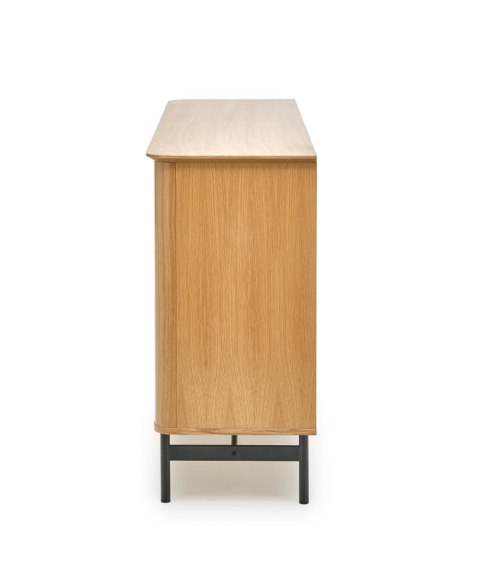 Komoda SMART KM-1 dąb naturalny/czarny Komoda SMART KM-1 dąb naturalny/czarny