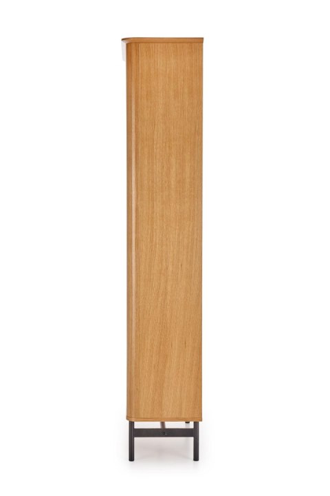 Regał SMART REG-1 dąb naturalny/czarny Regał SMART REG-1 dąb naturalny/czarny