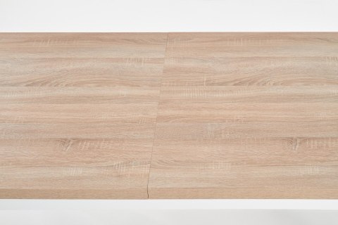 TIAGO stół rozkładany 140-220/80 blat: dąb sonoma, nogi: biały