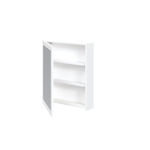 TORETO Szafka lustrzana 70x60/1D (MDF ramiak) biały TORETO Szafka lustrzana 70x60/1D (MDF ramiak) biały