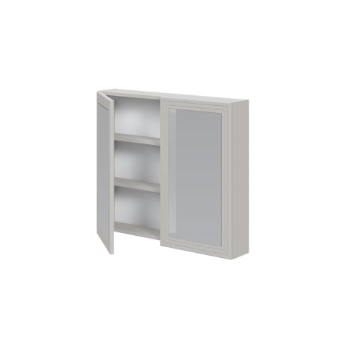 TORETO Szafka lustrzana 70x80/2D (MDF ramiak) cashmere TORETO Szafka lustrzana 70x80/2D (MDF ramiak) cashmere