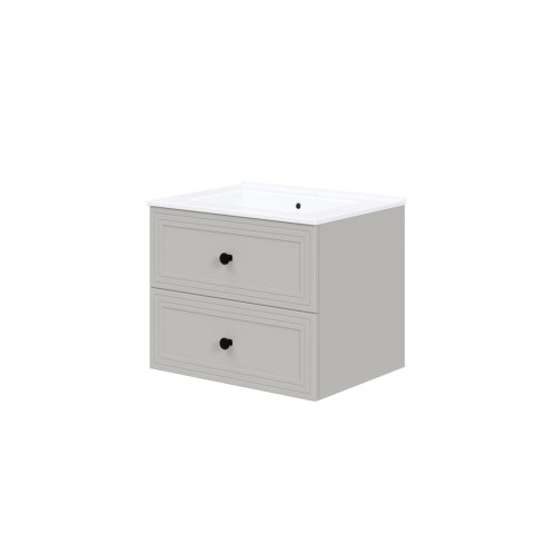 TORETO Szafka pod umywalkę 60/2S (MDF ramiak) cashmere TORETO Szafka pod umywalkę 60/2S (MDF ramiak) cashmere